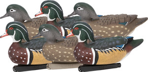 Zink Floater Decoys Wood Duck - 6 Pack Zink Floater Decoys Wood Duck - 6 Pack