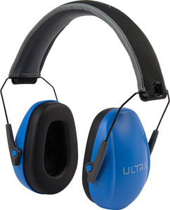 Ultrx Slim Profile Earmuff - Youth/ladies Blue Ultrx Slim Profile Earmuff - Youth/ladies Blue