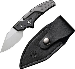 Civivi Knife Typhoeus 2.27" - Black/gray Aluminum/stonewash
