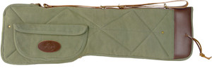 Bulldog Classic Canvas Take - Down Shotugn Case Green 28"