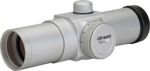 Ultradot Red Dot Sight 30mm - 4 Moa Dot Silver Ultradot Red Dot Sight 30mm - 4 Moa Dot Silver