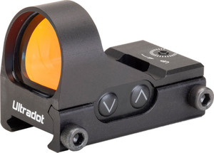 Ultradot Open Reflex Sight - 27mm 4moa Dot Black Ultradot Open Reflex Sight - 27mm 4moa Dot Black