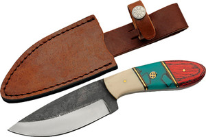 Szco Rite Edge 8.5" Redtail - Hunter Leather Sheath Szco Rite Edge 8.5" Redtail - Hunter Leather Sheath