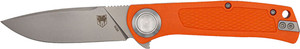 Cobratec Edc Scout Bar Lock - 3.12" Orange Stainless Steel