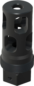 Comstock Muzzle Brake Full - Size 1/2-28 22 Cal