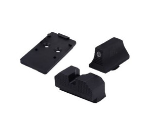 Xs Minimalist Tritium Sight & - Optic Plate Rmr/507 For Glock