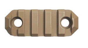Grovtec Rail M-lok 5 Slot 2.2" - Coyote Tan Cerakote