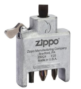 Zippo Bit Safe Screwdriver - Insert 3 Bits Usa Made