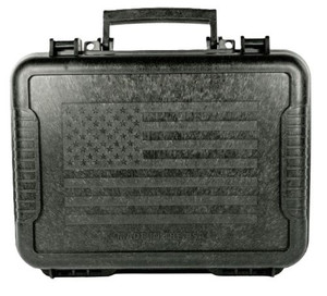 Boyt Single Handgun Hard - Case 11" Usa Flag Black