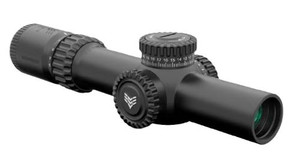 Swampfox Warhorse 1-6x24  Red IR Mil 34mm
