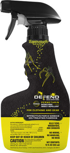 Ddw Defend Permethrin 12oz - Clothing Spray
