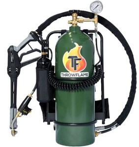 Throwflame X 15 Flamethrower - Forest Green