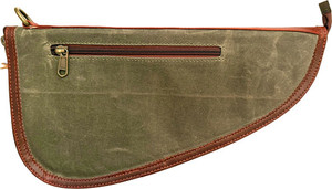 Palmetto Pistol Case Large - Woodland-waxed Canvas/buffalo