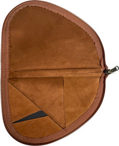 Palmetto Pistol Case Small - Field Tan Waxed Canvas/buffalo