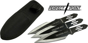 Mc Perfect Point 6.5" Spear - Point Throwing Knives 3-pack