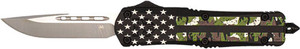 Cobratec Medium Fs3 Otf Camo - American Flag 3" Drop Point
