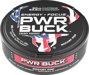 Bucked Up Pwr Buck Energy - Pouches 5 Can Roll Rocket Pop
