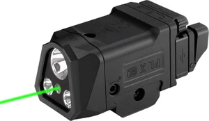 Olight Pl X Gl Flood Spot - Green Laser Rail Light Black