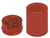 Lee Die Storage Box For 3 Dies - Round Style Red Plastic