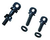 Toc Swivel Base (studs) Set - 3-piece Black Toc Swivel Base (studs) Set - 3-piece Black