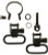 Grovtec Swivel Set For - Remington 760 & 7600 Barrel Bd