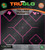 Truglo Tru-see Reactive Target - 5 Daimond 6-pack Pink