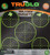 Truglo Tru-see Reactive Target - 5 Bull 6-pack
