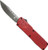 Cobratec Lightweight Otf - Red 3.25" Drop Point