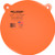 Ar-mor 12" Mil41600 Steel Gong - 7/16" Thick Steel Orange Round