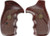 Pachmayr Laminated Wood Grips - S&w K&l-frame Rnd Butt Rosewd