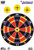 Splatter Shot Target 12"x18" - Dartboard 8pk