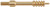 Pro Shot Brass Jag W/spear Tip - 7mm Rifle/pistol