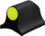 Xs Big Dot Yellow Shotgun Bead - On Plain Barrel