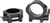 Warne Rings Maxima Horizontal - Quick Detach 34mm Low Matte