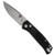 Cobratec Recon Push Button - Auto 3.12" Black G10