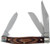 Ruko Folder 3.5" Pakkawood - Handle Clamshell