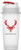 Bucked Up Shaker 28oz White & - Red Logo Bpa Free