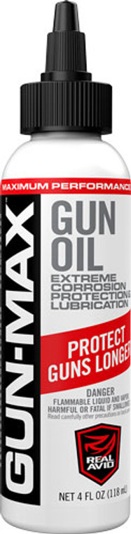 Real Avid Gun Max Gun Oil - 4 Oz. Bottle