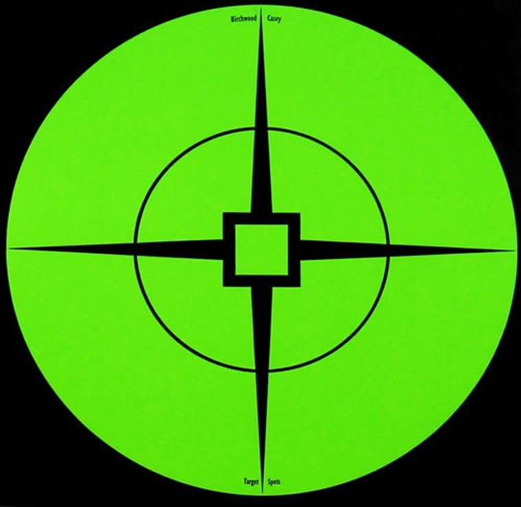 B/c Target Spots 6" Target - 10 Targets Green