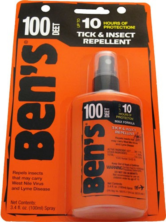 Arb Ben's 100 Insect Repellent - 100% Deet 3.4oz Pump (carded)