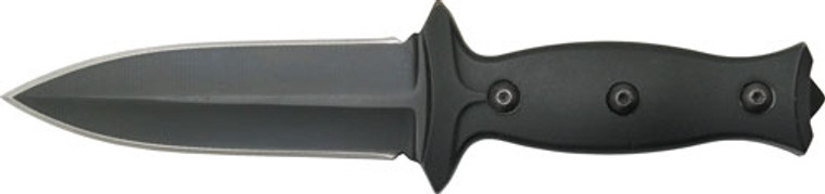 Abkt Elite Boot Knife 3.5" - Blade W/ Metal & Nylon Clips