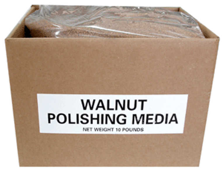 Walnut Polishing Media 10lb - Box