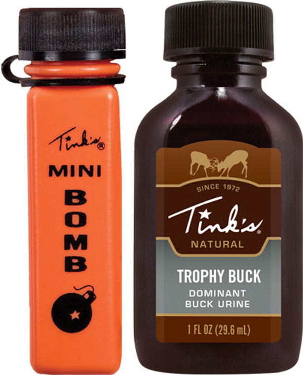 Tinks Deer Lure Trophy Buck - Urine W/mini Bomb 1fl Ounce