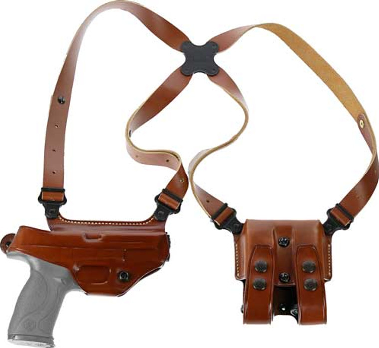 Galco Miami Shoulder System - Rh Leather Sig 220/226/229 Tn<