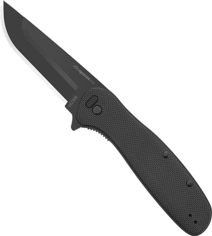 Outdoor Edge Razor Vx2 3" Fldr - Black G-10 Spring Assist