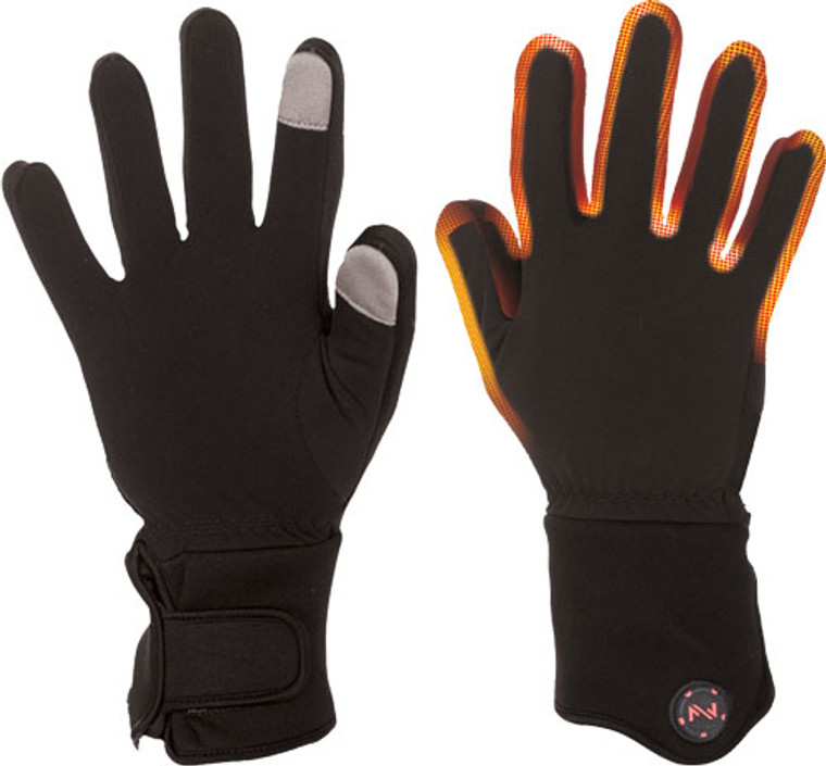 Mobile Warming Unisex Heated Glove Liner Black LG