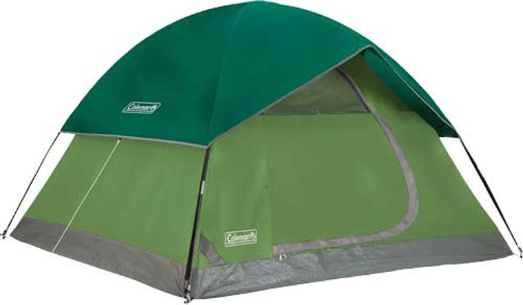 Coleman Sundome Tent 9' X 7' - 4 Person Spruce Green!