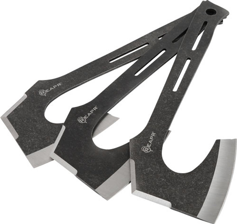 Reapr Chuk 3pc Throwing Axe - Set 11" Overall/3.58" Blades