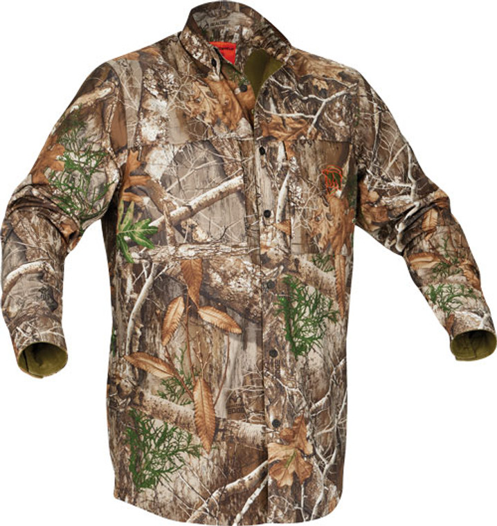 Arctic Shield Trek Button Up - Shirt Realtree Edge Large!