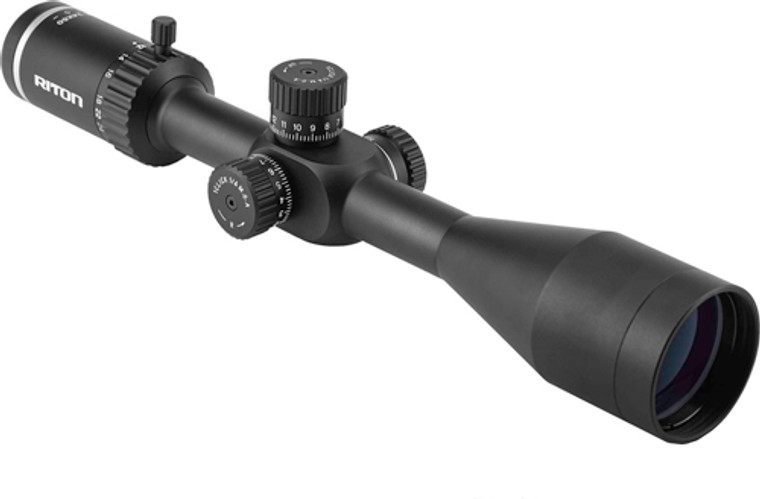 Riton Conquer 1 Scope 6-24x50 - Sf R3 Reticle Black